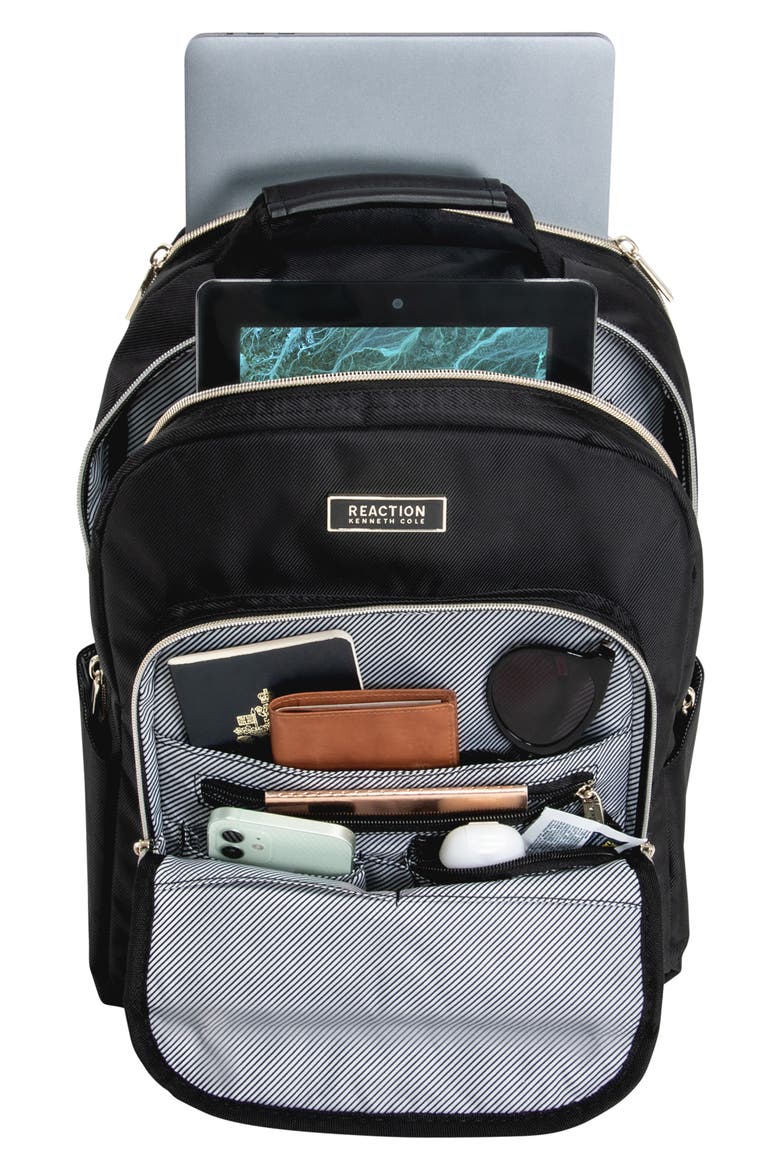 Chelsea Carry-On and Backpack Bundle Set, Alternate, color, BLACK