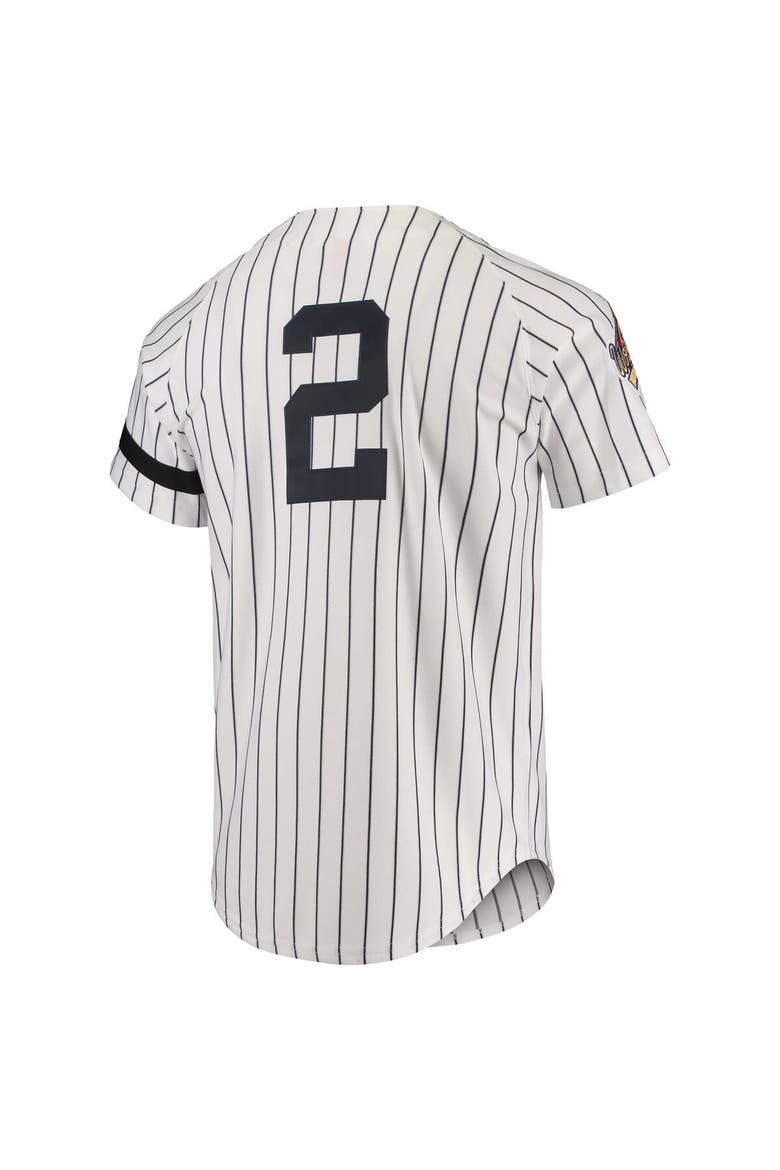 Men's Mitchell & Ness White New York Yankees Cooperstown Collection 1996 Authentic Home Jersey, Alternate, color, White