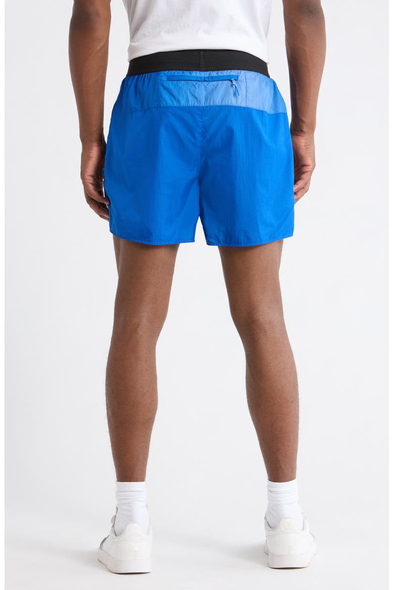 Griffith Running Shorts, Alternate, color, BLUE GRADIENT