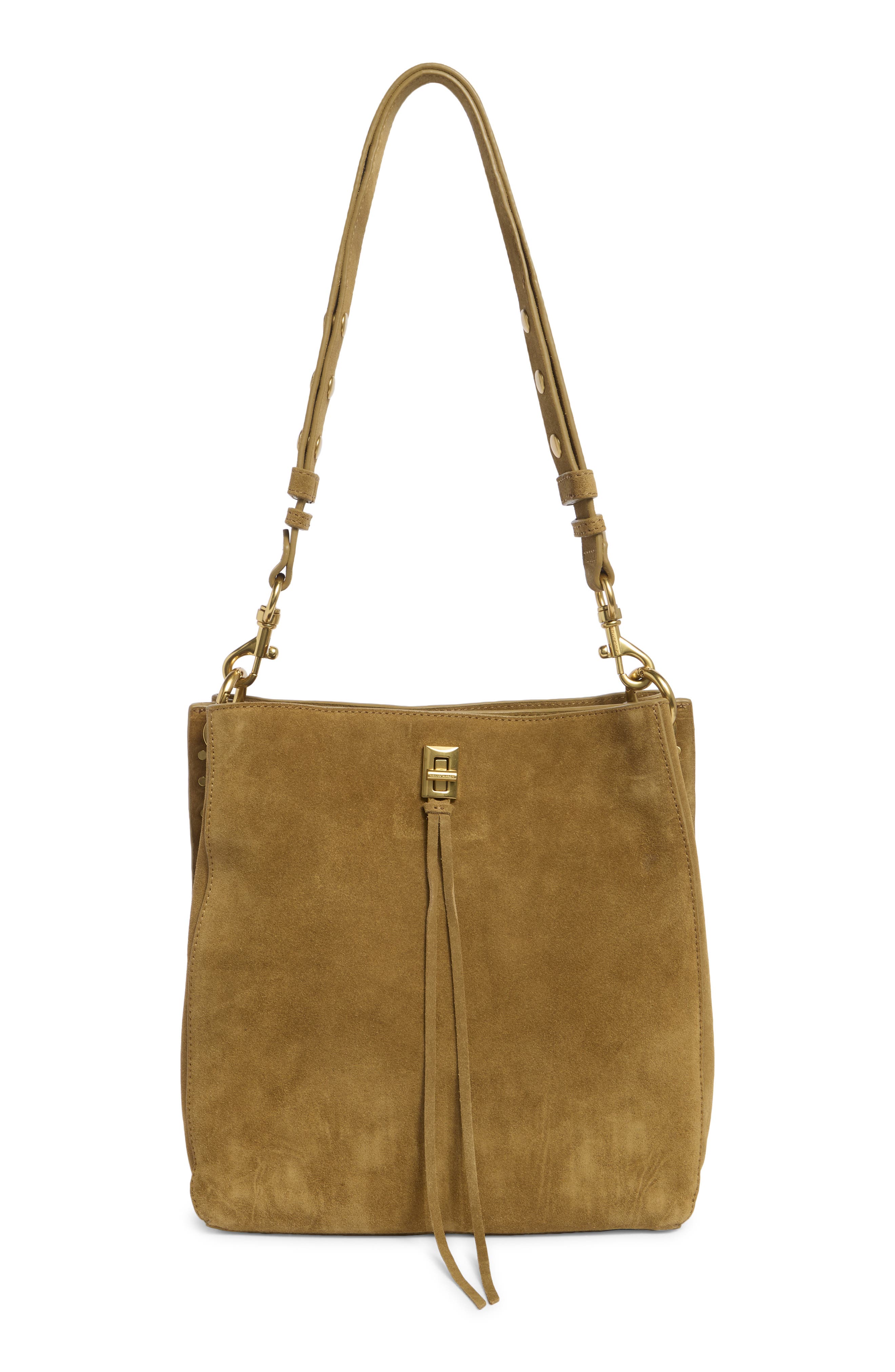 Darren Suede Shoulder Bag