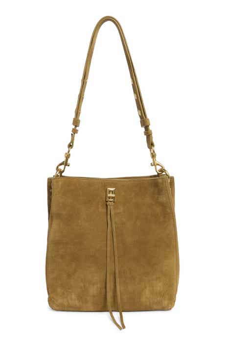 Darren Suede Shoulder Bag