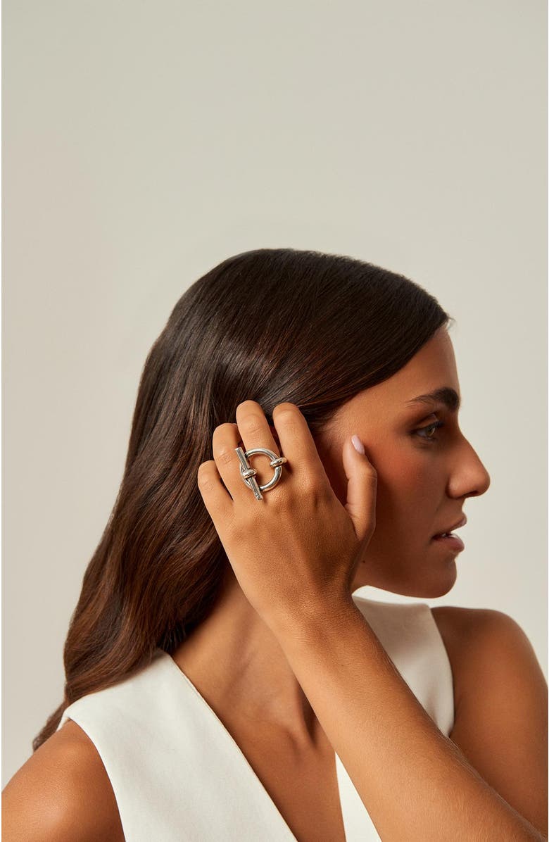 CXC Origins Ring, Alternate, color, Silver