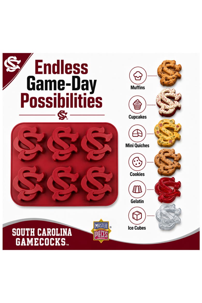 South Carolina Gamecocks Muffin Pan, Alternate, color, Multicolor
