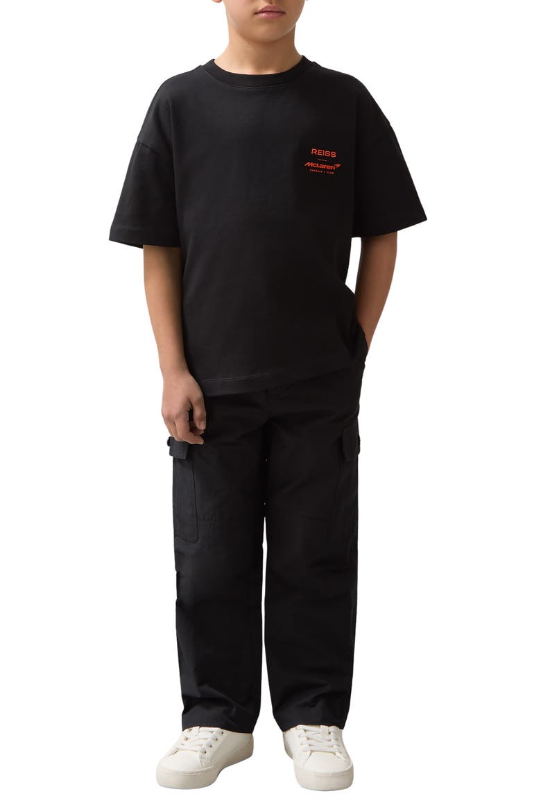 Kids' District Jr. Cotton Graphic T-Shirt, Alternate, color, BLACK
