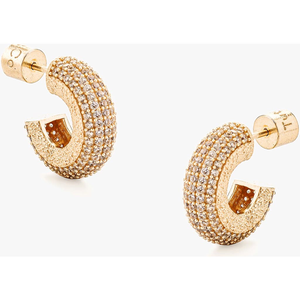 Tutti & Co Essence Earrings In Gold