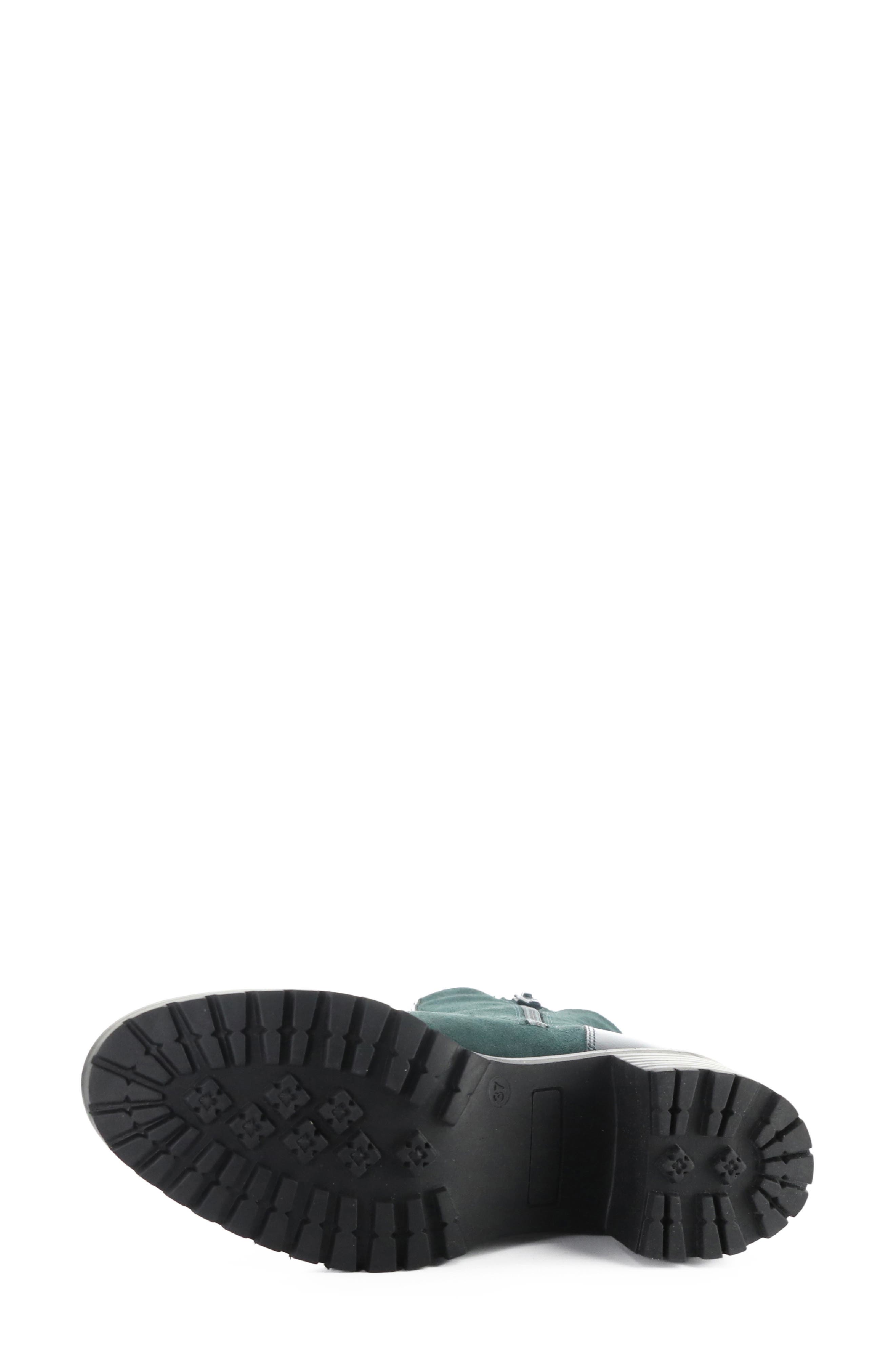 Ingrid Waterproof Bootie, Alternate, color, DK GREEN/ PINE