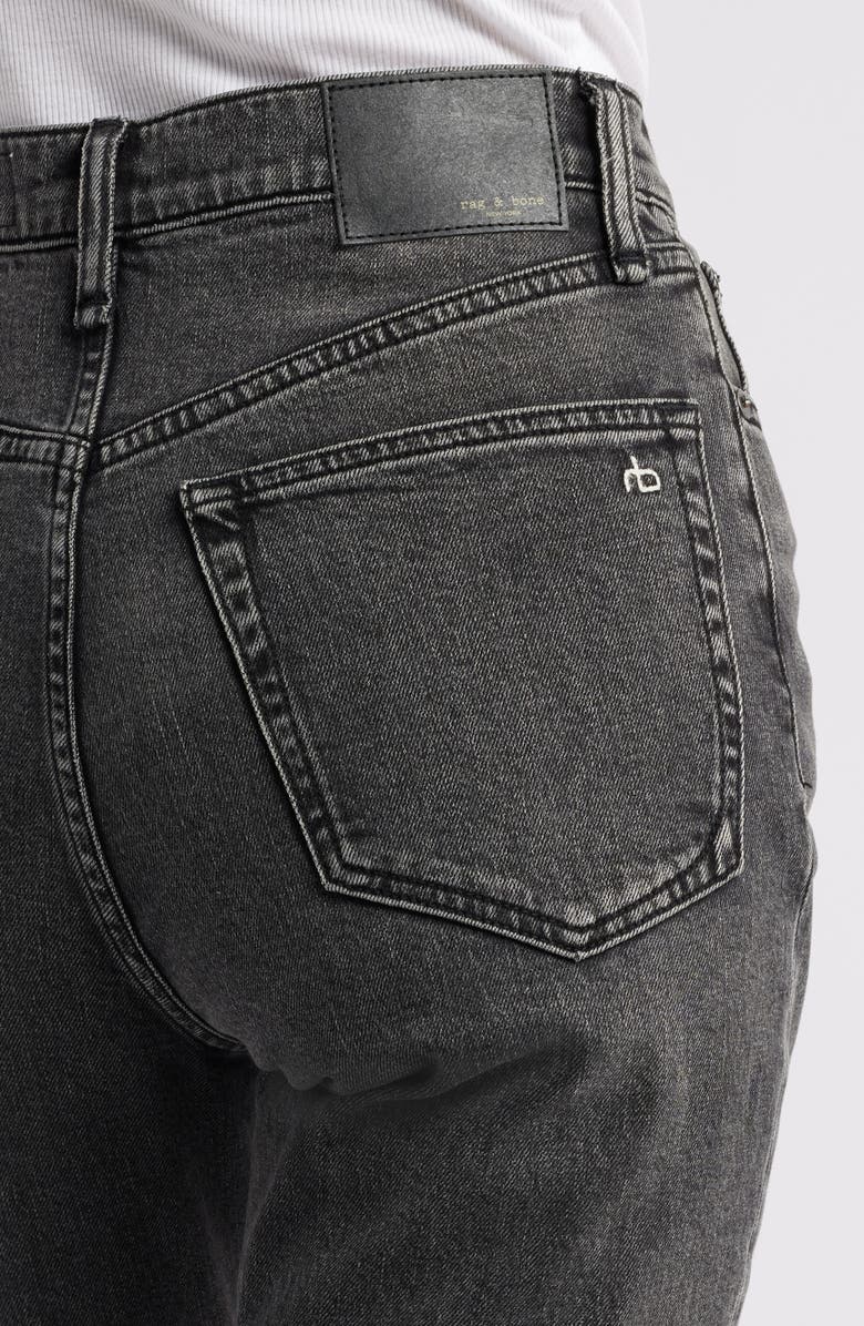 rag & bone Peyton High Waist Bootcut Jeans, Alternate, color, Inky