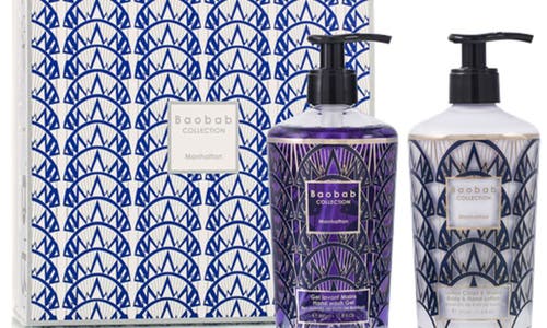 Baobab Collection Manhattan Hand Wash & Lotion Gift Set In Manhattan