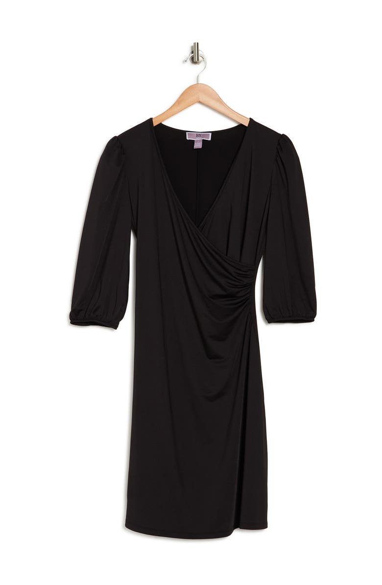Love By Design Amelia Ruched Wrap Dress, Alternate, color, 