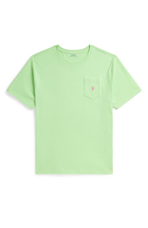 Kids' Cotton Jersey Pocket T-Shirt (Big Kid)