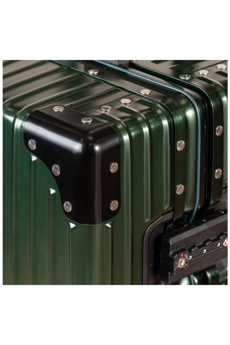 Elite 2-Piece Hardside Spinner Luggage Set, Alternate, color, GREEN
