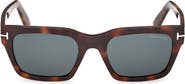 TOM FORD Andy 53mm Square Sunglasses
