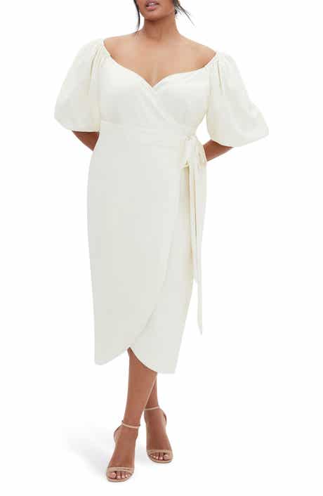 City Chic Claudine Wrap Dress