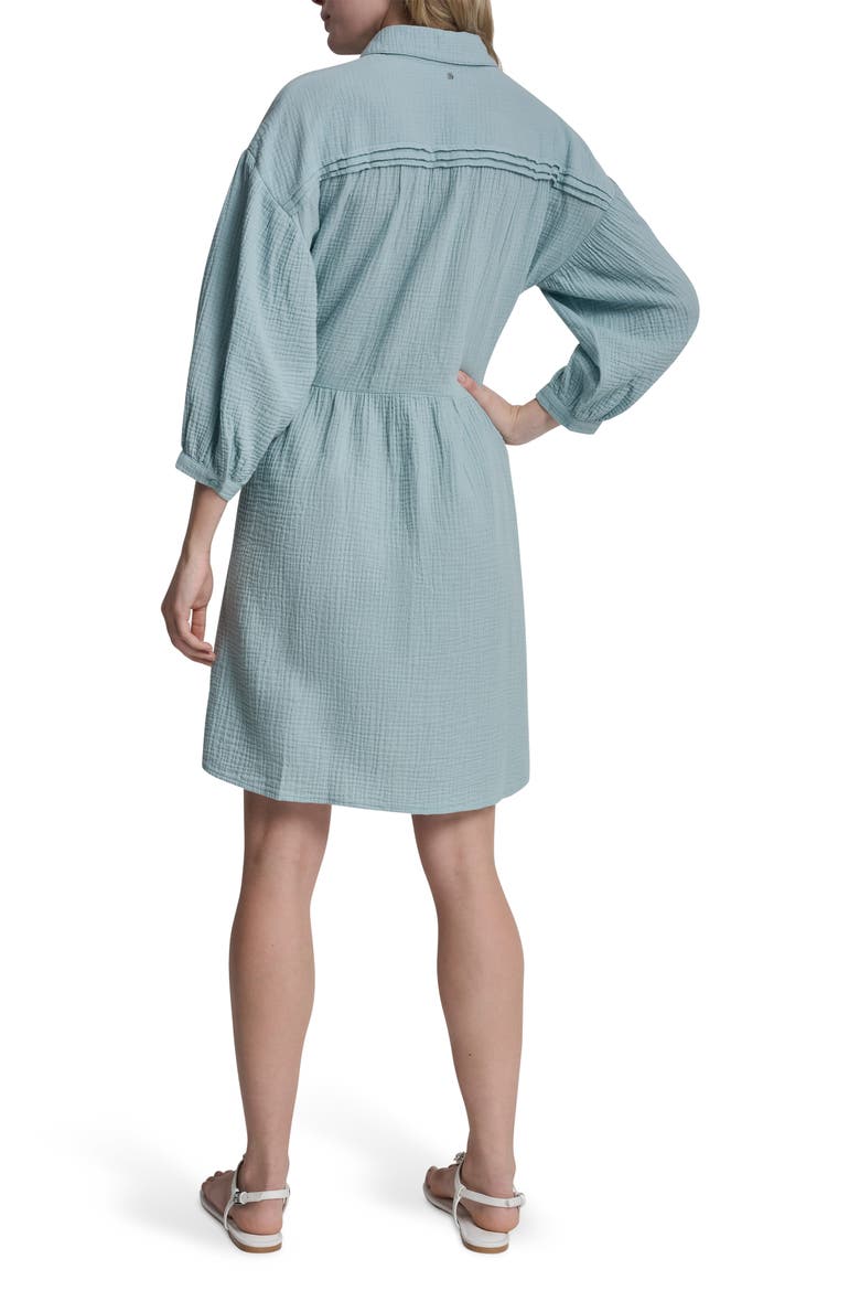Cotton Gauze Dress, Alternate, color, MINERAL