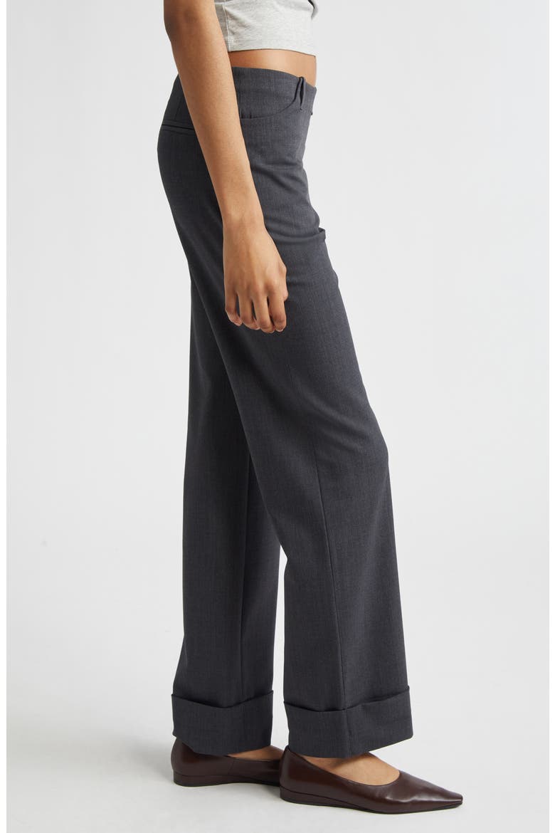 Lomba Low Waist Straight Leg Pants, Alternate, color, GREY