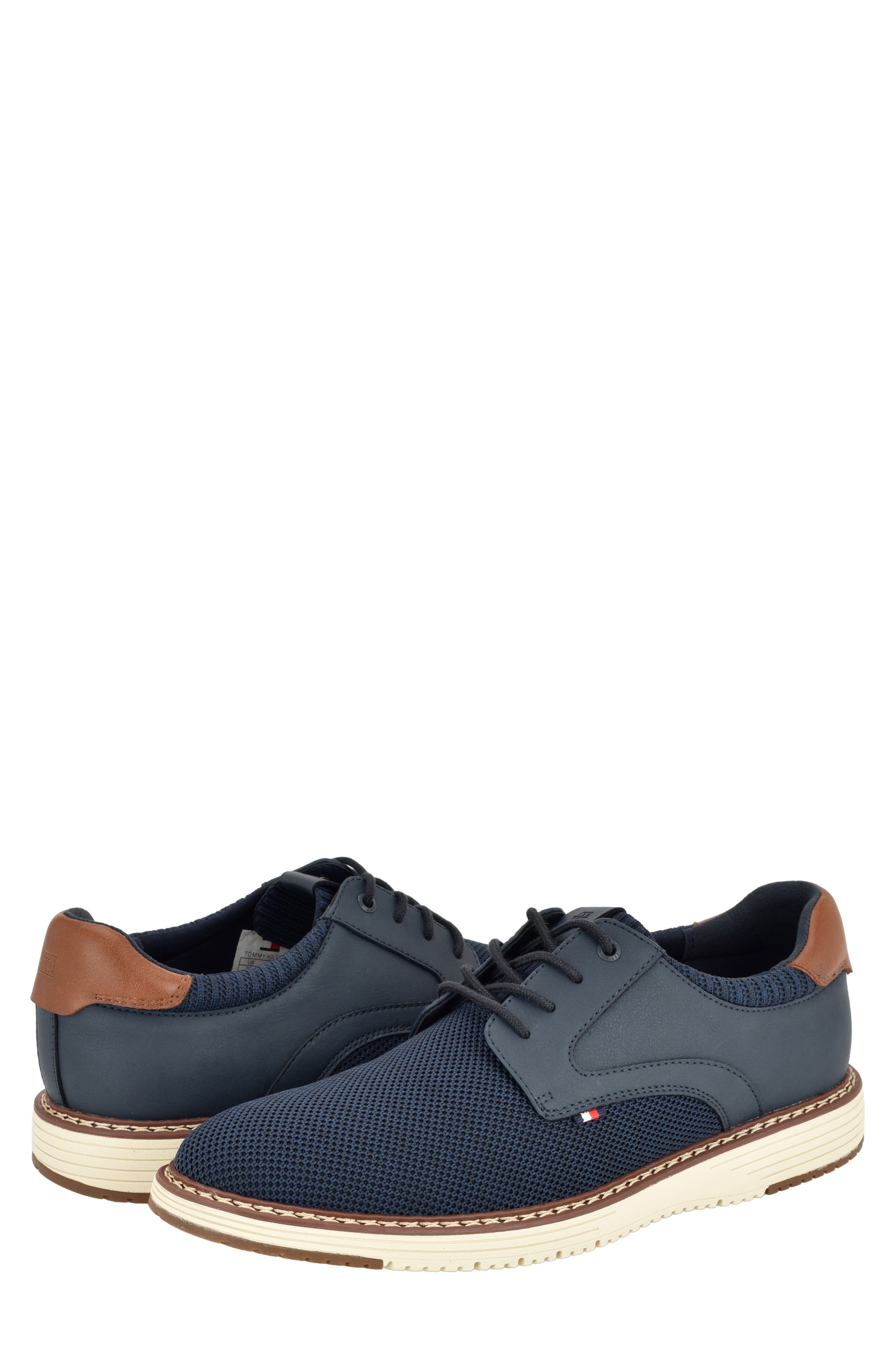 Helky Oxford, Alternate, color, DARK BLUE MULTI