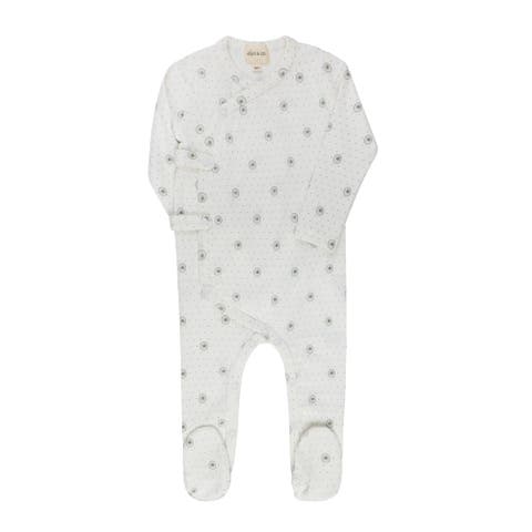Floral Dot Collection - Footie
