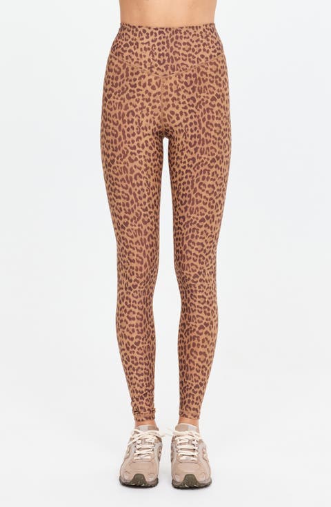 Javan Leopard Performance High Waist Leggings