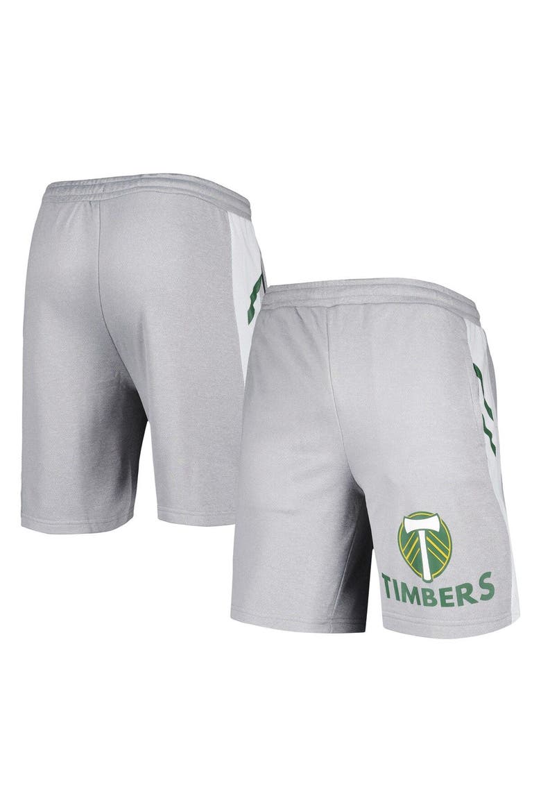 Men's Concepts Sport Gray Portland Timbers Stature Shorts, Main, color, Gray