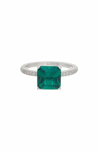 Emerald Cut Topaz Statement Ring
