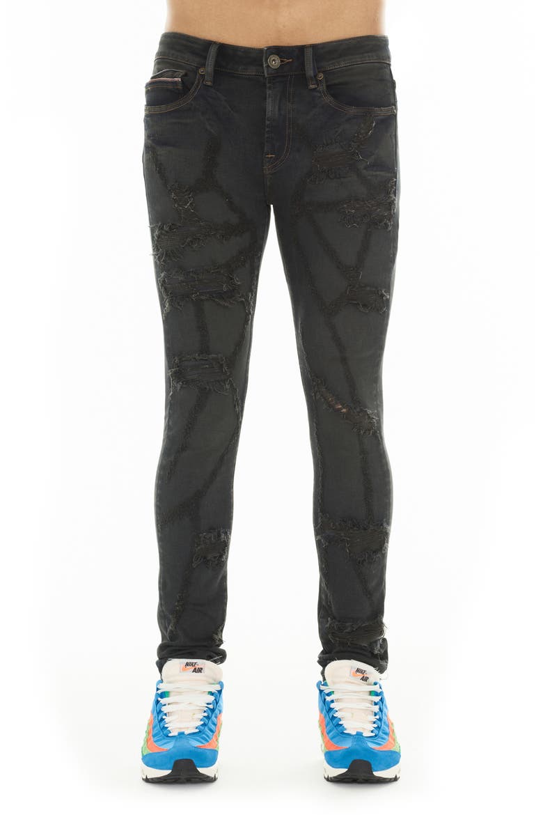 Punk Super Skinny 602 Jeans, Main, color, SMOG