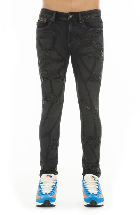 Punk Super Skinny 602 Jeans (Smog)