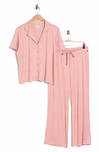 Danskin Notched Top Long Pajamas