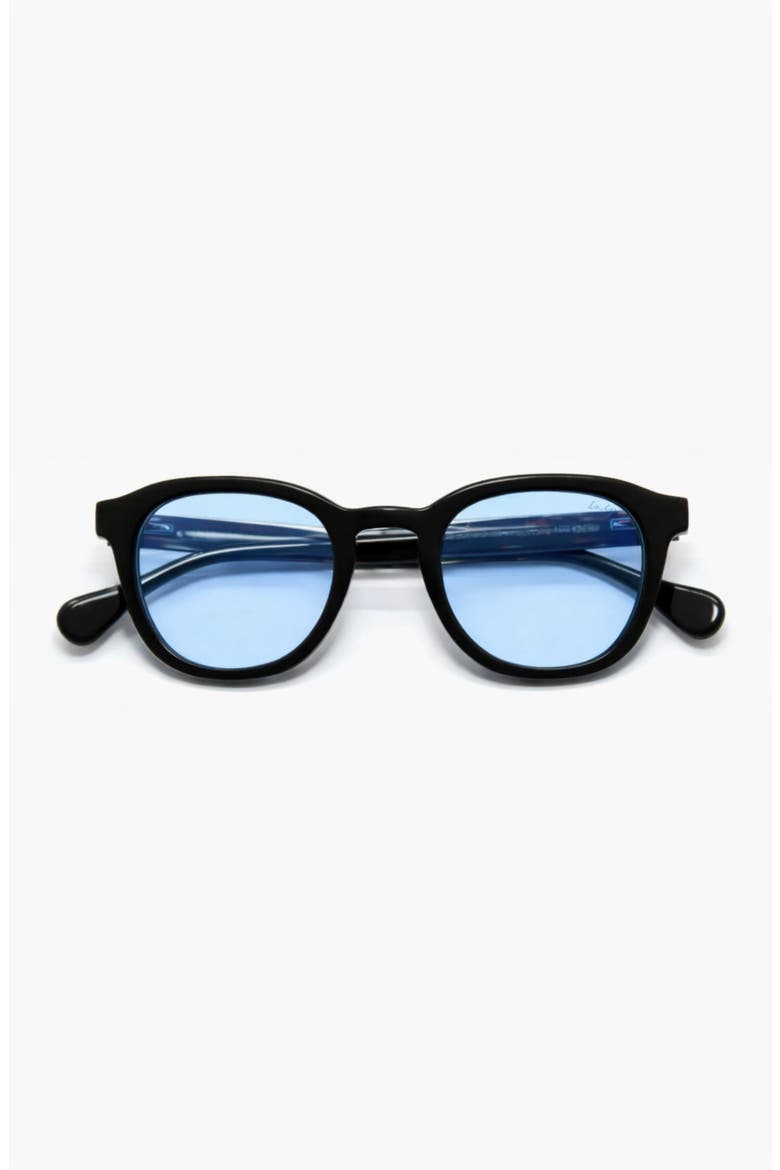 JB Round Polarized Sunglasses, Main, color, Blue