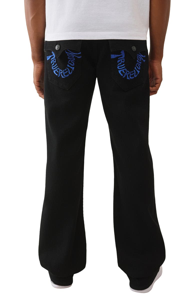 True Religion Billy Warped Horseshoe Straight Leg Jeans, Alternate, color,