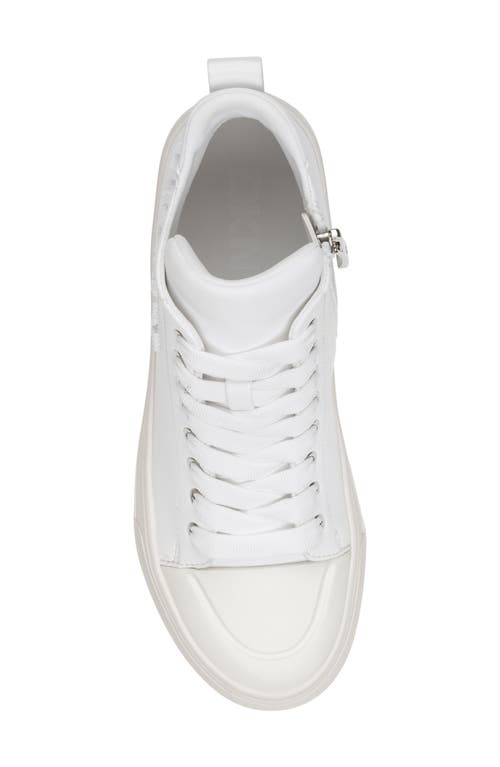 Dkny Yaser Mid Sneaker In Multi