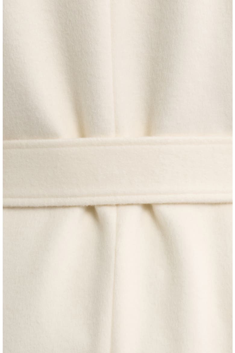 Double Breasted Wool & Cashmere Blend Maxi Coat, Alternate, color, OFF WHITE
