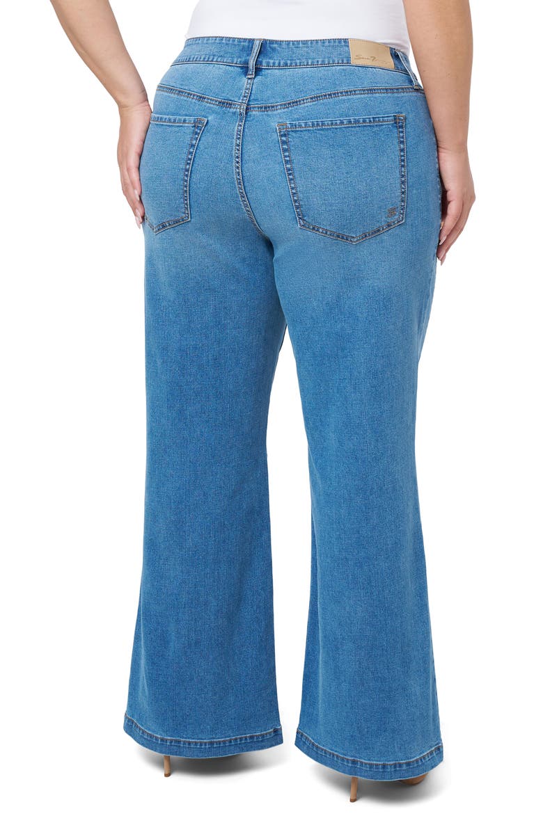 Seven7 Keaton Wide Leg Jeans, Alternate, color, Nebula