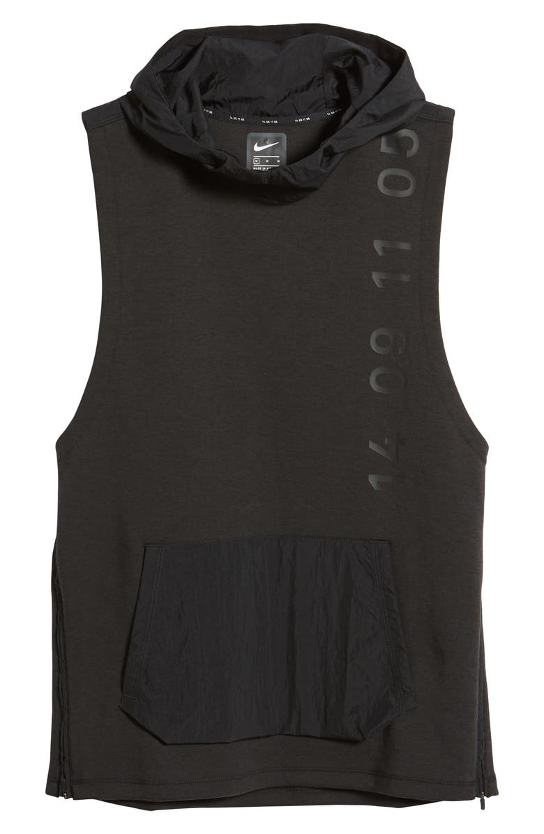 Nike Therma Tech Pack Sleeveless Hoodie, Alternate, color,