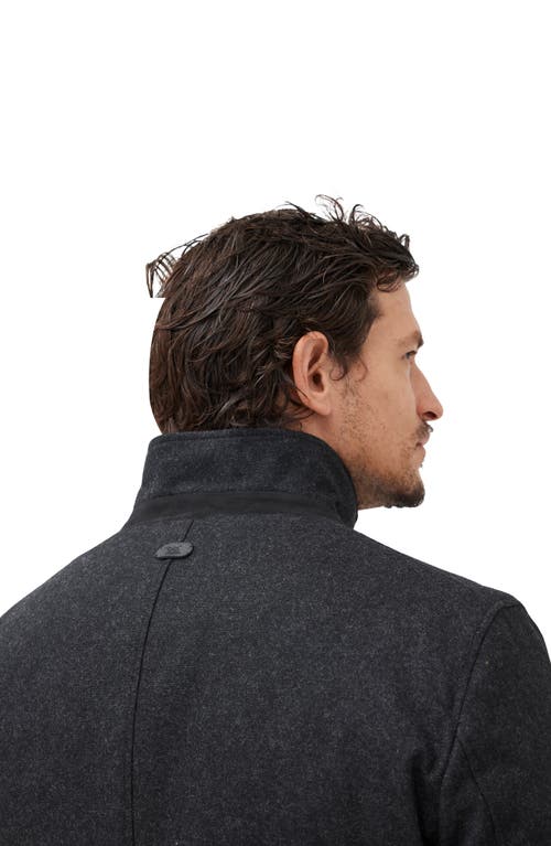 Rodd & Gunn Longbush Wool Blend Jacket In Graphite