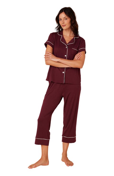 Pima Knit Capri Set