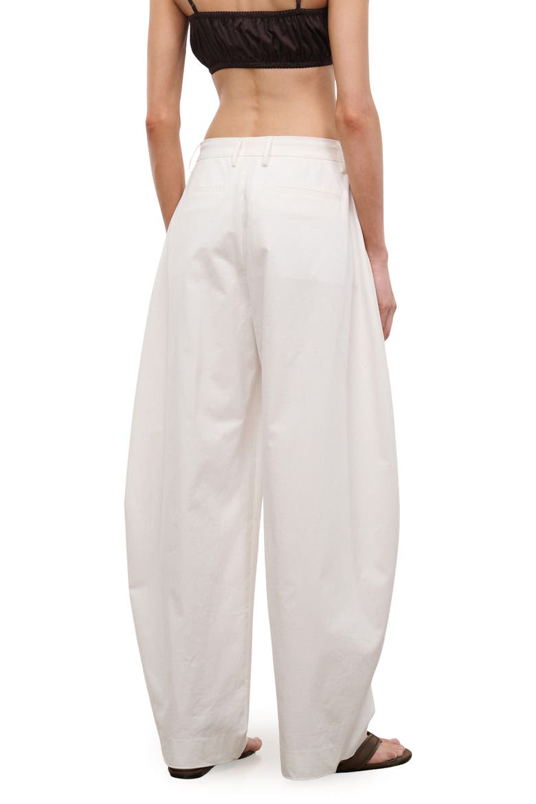 Elias Barrel Pants, Alternate, color, WHITE