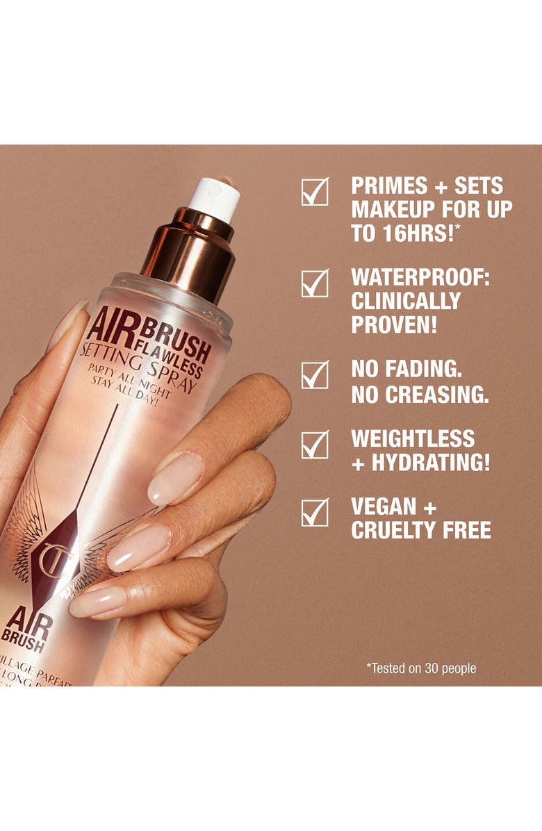 Charlotte Tilbury Airbrush Flawless Finish Setting Spray Duo $76 Value, Alternate, color,