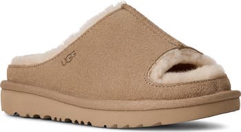 UGG® Kids' Greenport Genuine Shearling Lined Slide Sandal | Nordstrom