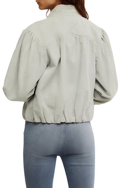 Free People Nimbus Suede Jacket In Multi