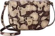 Brahmin Portia Embossed Leather Crossbody Bag