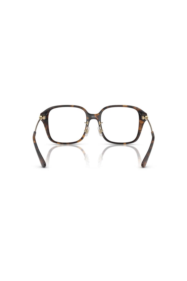 54mm Square optical glasses, Alternate, color, Tortoise