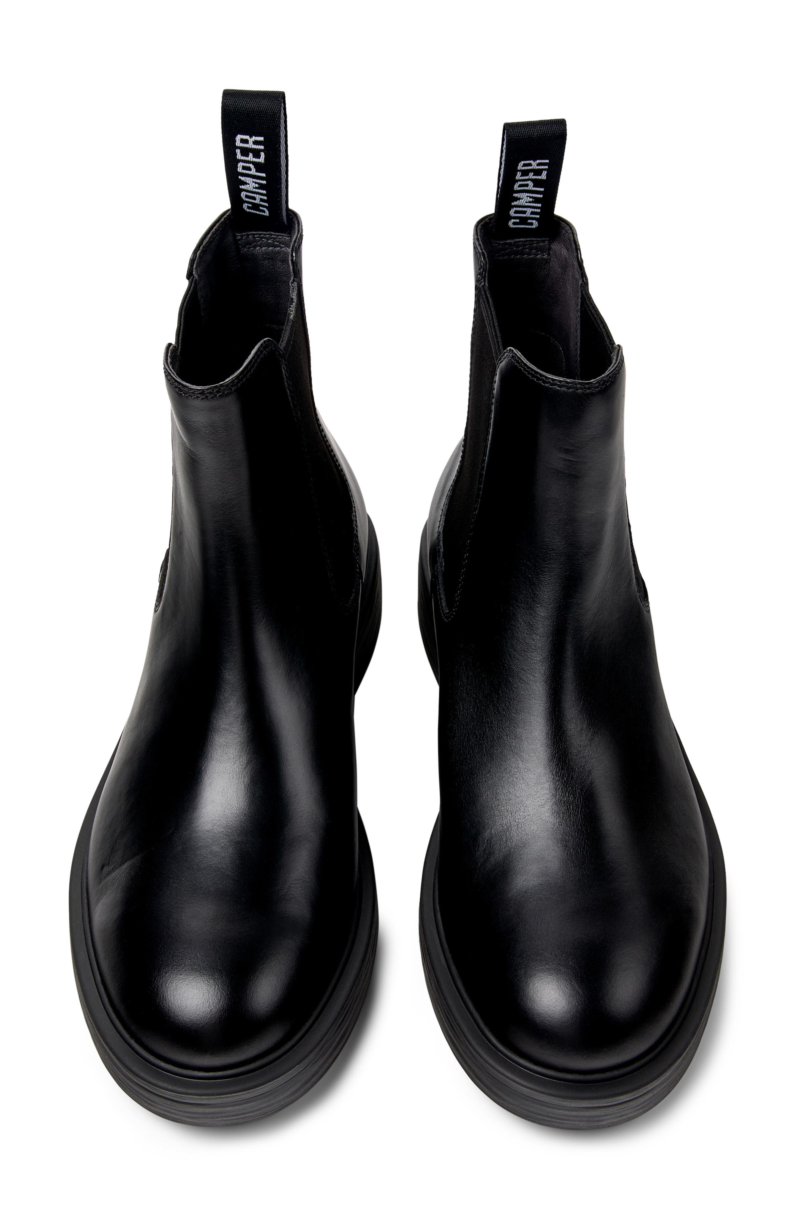 Camper Dean Chelsea Boot, Alternate, color, Black