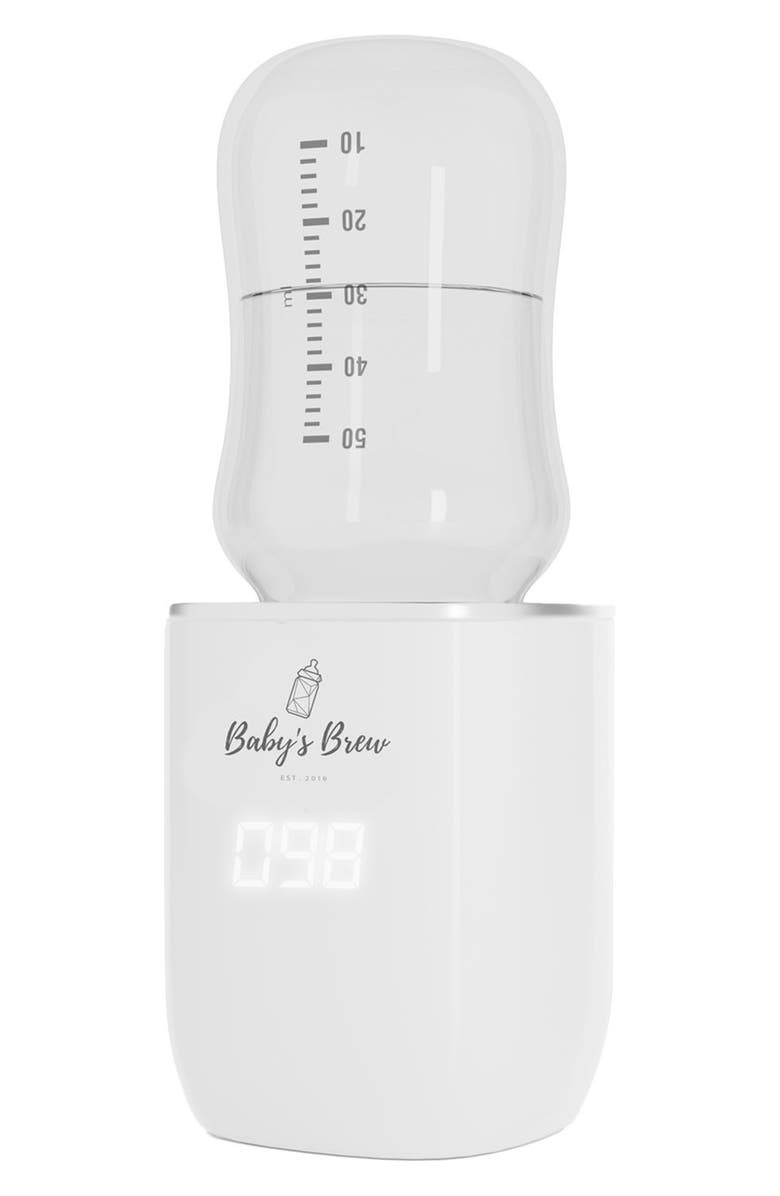 Baby's Brew Portable Bottle Warmer Pro, Alternate, color, White