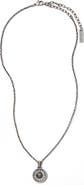 Versace Medusa Crystal Pendant Necklace