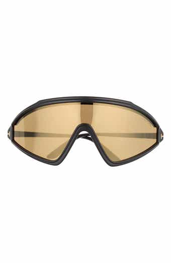 TOM FORD 00mm Shield Sunglasses