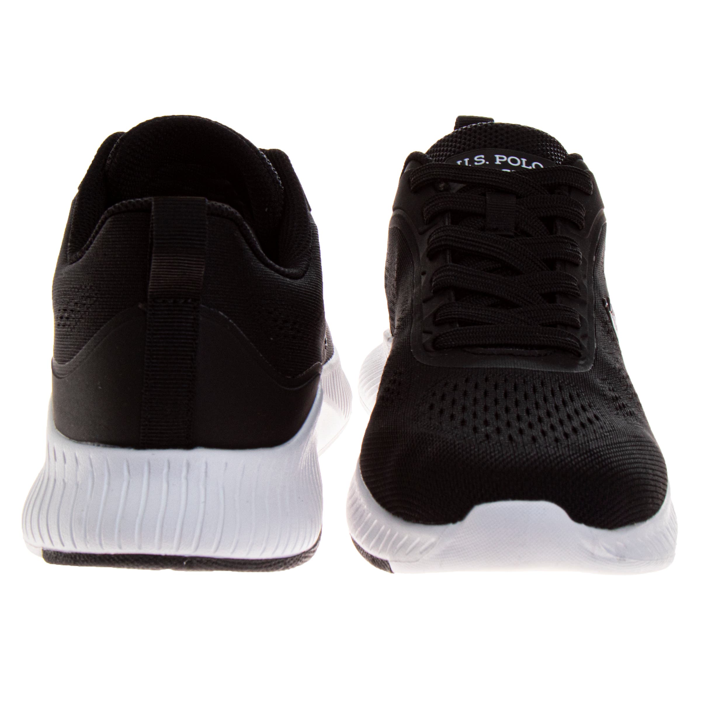 U.S. POLO ASSN US Polo Assn Sneaker Mens Adults, Alternate, color, Black White