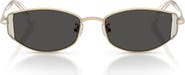 Swarovski 53mm Oval Sunglasses
