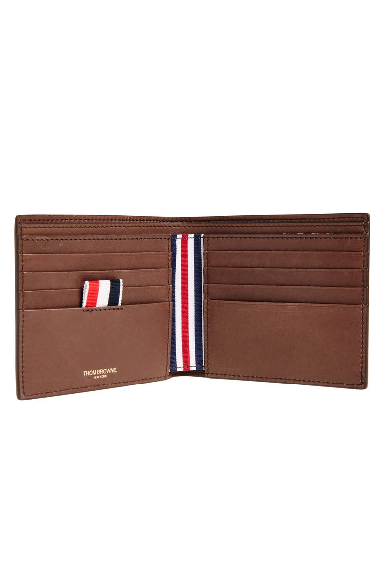 Full Grain Leather Bifold Wallet, Alternate, color, DARK BROWN