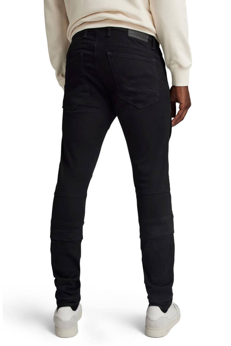Airblaze 3D Skinny Jeans, Main, color, PITCH BLACK