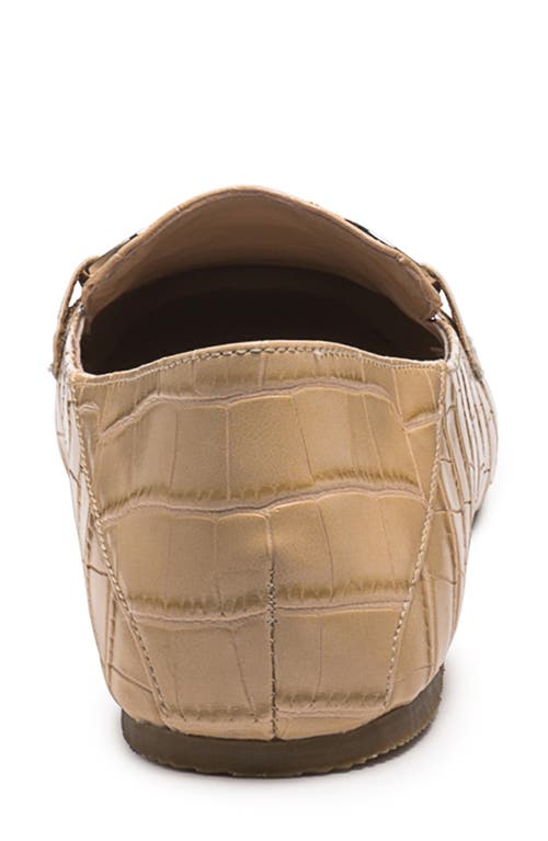 London Rag Wibelle Croc Embossed Loafer In Neutral